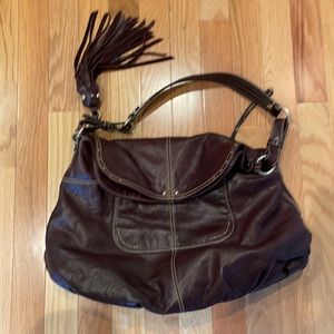 leather handmade bag